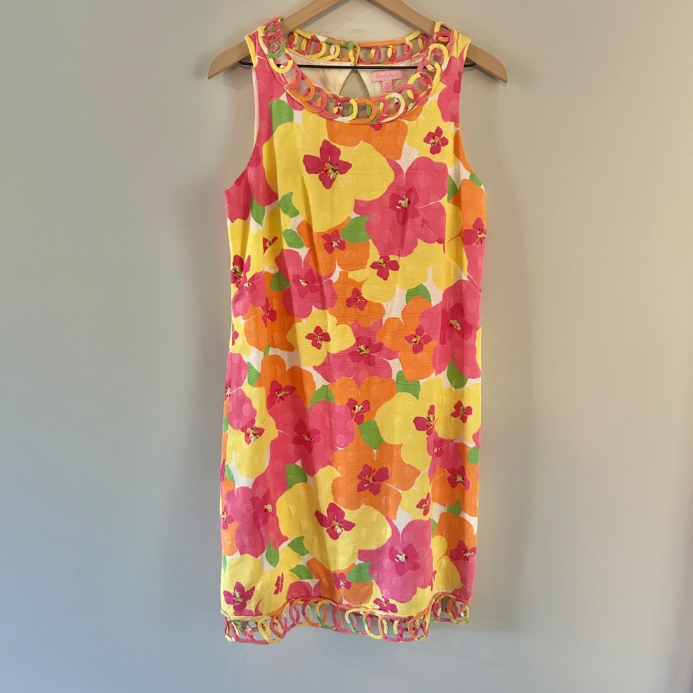 Lilly Pulitzer Floral Punch Shift Dress - Picture 5 of 5